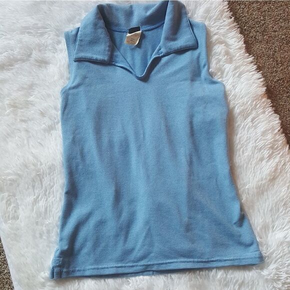 REI Blue Sleeveless Cycling Top with Back Pocket Size Small - Picture 1 of 8